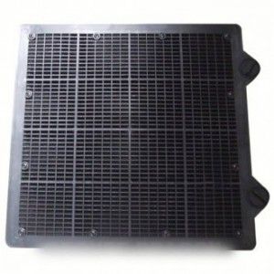 BOSCH  - Filtre charbon actif 260X245X32 mm (00703134) Hotte electrolux, gaggenau, neff, siemens