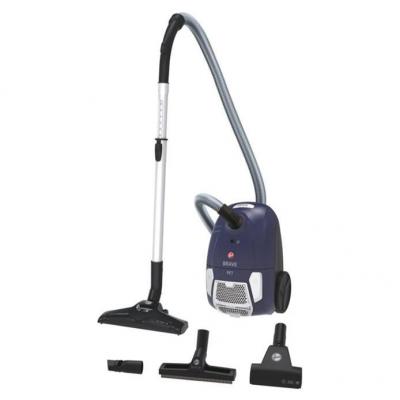 CANDY Hoover Brave BV60PET 011 - Aspirateur - traineau - sac - bleu glamour