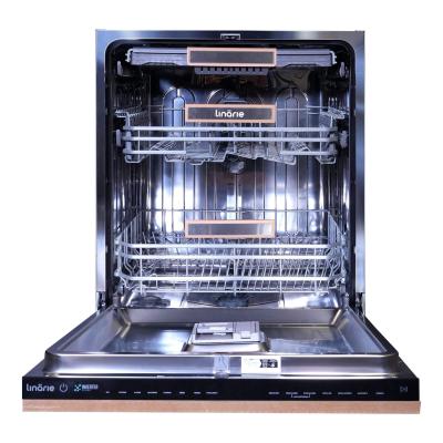 LINARIE Lave-Vaisselle encastrable Marney LFDI1641DBI 16 couverts Ultra silencieux 41 dB