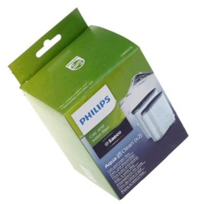 PHILIPS Lot de 2 filtres &agrave; eau anticalcaire Aquaclean d'origine (CA690322, CA6903/22) Cafeti&egrave;re, Expresso