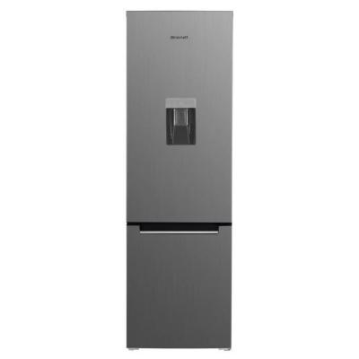 BRANDT R&eacute;frig&eacute;rateur combin&eacute;  BC8027EXD - 2 portes - 260L - L55 cm - Silver 