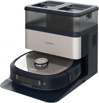 CECOTEC Robot aspirateur laveur noir 20000 Pa - Neuf