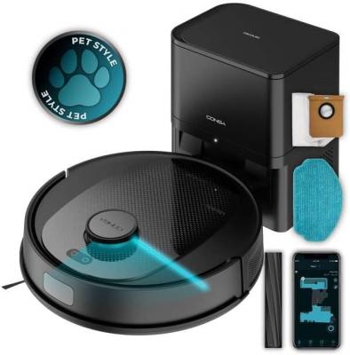 CECOTEC Robot aspirateur noir 3200 mAh Self-Emptying