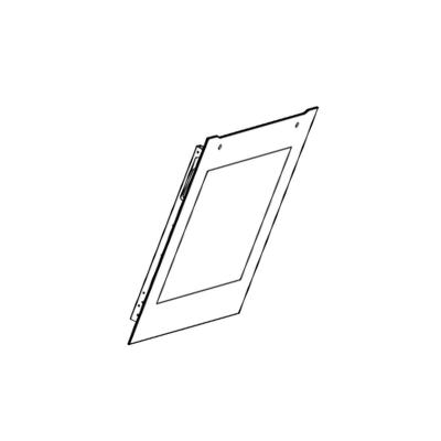  Front inner door inner glass g pour four Beko 210442939