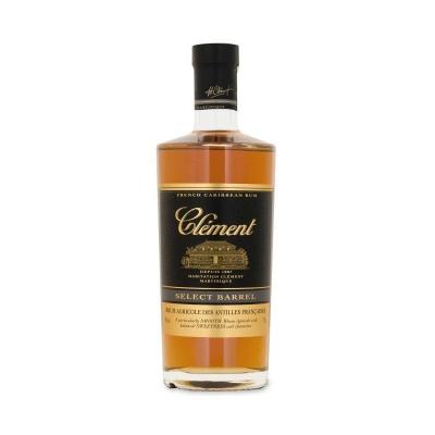 CLEMENT Cl&eacute;ment Select Barrel - Rhum Ambr&eacute; - 40% - 70 Cl