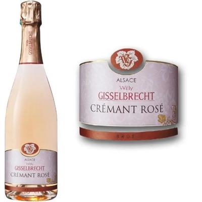  Cr&eacute;mant D'alsace Ros&eacute; Gisselbrecht