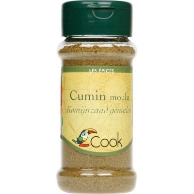 COOK  - Herbier de France Cumin moulu bio - Flacon 40g