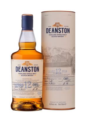 DEANSTON Whisky   12 Years Old Highland Single Malt 46,3% Vol. 0,7l en bo&icirc;te cadeau