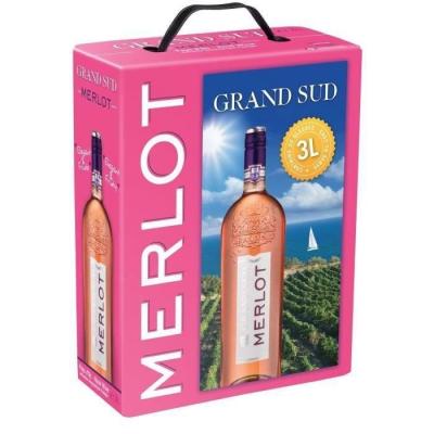  Grand Sud Merlot - Vin Rose Du Pays Doc