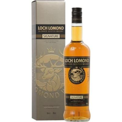 LOCH LOMOND  Signature - Blended Scotch Whisky - 40%Vol - 70cl Avec Etui