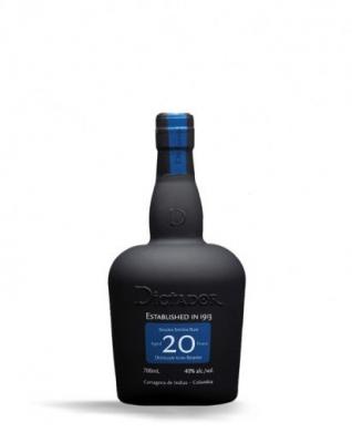 DICTADOR  Rhum  20 ans 40% - Bouteille 70cl en &eacute;tui
