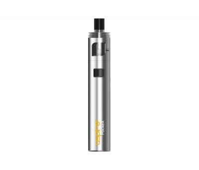  Cigarette electronique et vapoteuse Kit PockeX Pocket AIO 1500 mAh - Aspire Couleur - Acier