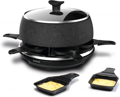 TEFAL Appareil &agrave; raclette multifonction noir et inox 850 W - Neuf