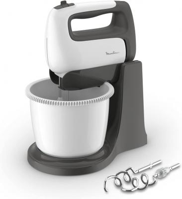 MOULINEX Batteur &eacute;lectrique 500 W inox blanc/noir