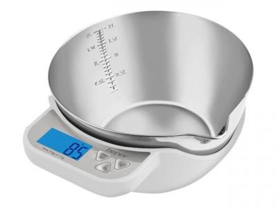 BEPER  90.131 Balance de Cuisine Electronique, Argent,