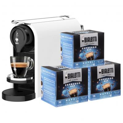 BIALETTI  Gioia Plus Semi-automatique Cafeti&egrave;re &agrave; dosette 0,5 L
