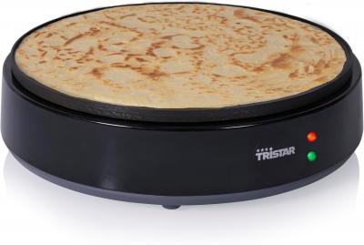 TRISTAR Cr&ecirc;pi&egrave;re &eacute;lectrique  noire 1200 W