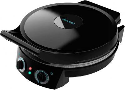 CECOTEC Four &agrave; pizza &eacute;lectrique 10 L 1800 W plaques antiadh&eacute;sives