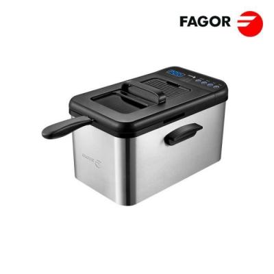 FAGOR Friteuse digitale 3000w avec temporisateur. 4,2l capacit&eacute;. 