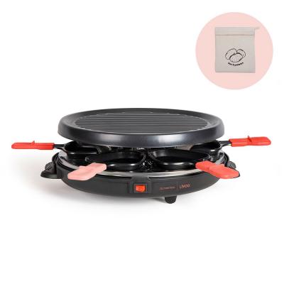 LIVOO  - Appareil &agrave; raclette 6 personnes 800w DOC307