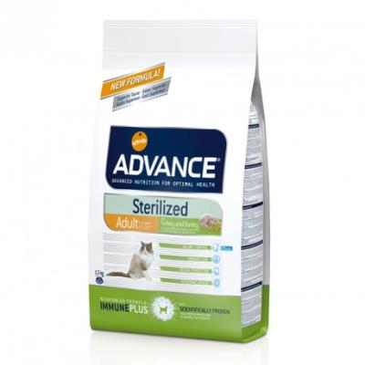 AFFINITY ADVANCE Sterilized pour Chats St&eacute;rilis&eacute;s Dinde & Orge 3 Kg Advance