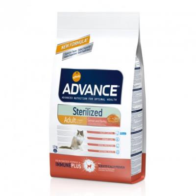 AFFINITY ADVANCE Nourriture Sterilized Sensitive Saumon et Orge 3 Kg Advance