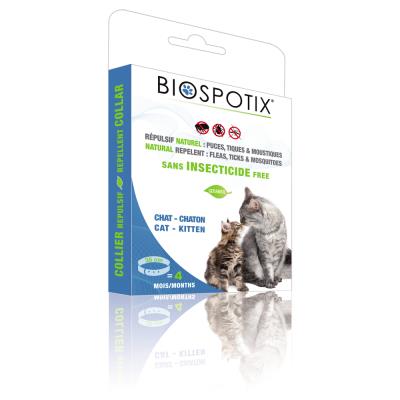 BIOSPOTIX  - Collier R&eacute;pulsif pour Chat et Chaton - 35cm 
