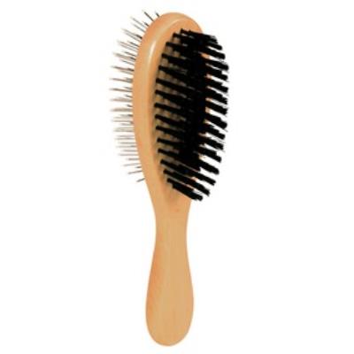 TRIXIE Brosse Bois, Double Face, 7 &times; 23 Cm - Mon Animalerie