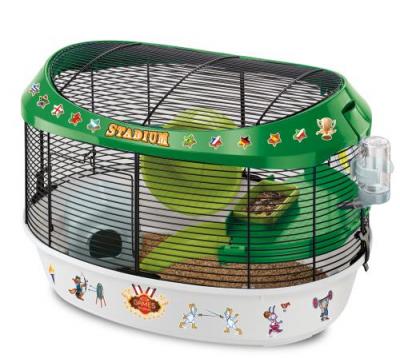FERPLAST  Stadium Hamster Cage Multicolore