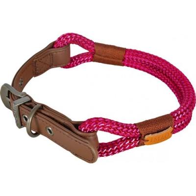 ZOLUX  - Collier imao 40 cm x 6 mm Hyde park fuchsia pour chien. Rose