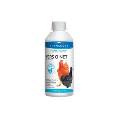 FRANCODEX Vers o net, flacon de 250 ml pour volaille  Multicolor