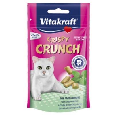 VITAKRAFT  Crispy Crunch friandises soins dentaires pour chat (60 g) 8 paquets 