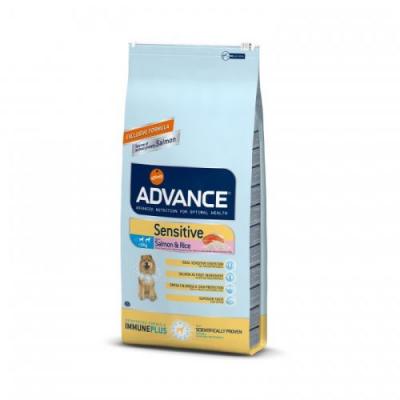ADVANCE Croquettes  pour chiens mini sensitive sac 3 kg (dluo 6 mois)