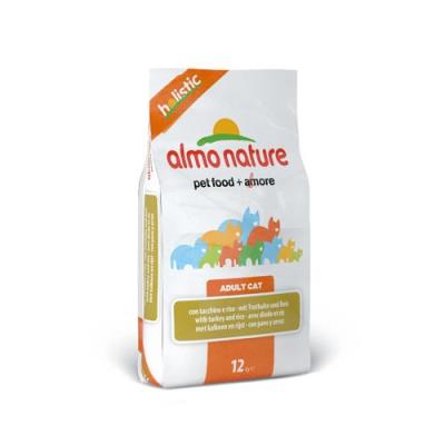 ALMO NATURE Croquettes  holistic pour adulte &agrave; la dinde et riz sachet 400 g