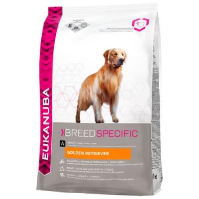 EUKANUBA Croquettes  adulte golden retriever sac 12 kg (dluo 6 mois) 