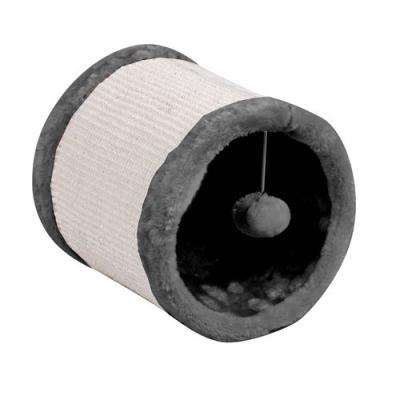 DOGI Griffoir Pour Chat - Roue Diam. 23 Cm - Gris