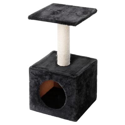 EBI Europet Bernina - Arbre &agrave; Chat Abey - 30x30x60cm - Noir