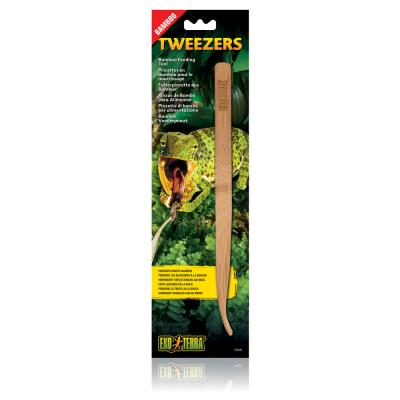EXO TERRA Exoterra Hygi&egrave;ne pour Reptile Pince Nourris Bambou Tweezer