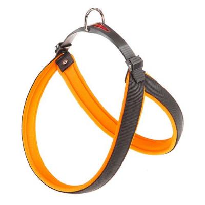 FERPLAST  Agila Fluo 6 Harnais pour Chien Orange 57 cm x 65 cm x 25 mm