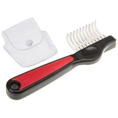 FERPLAST  GRO 5968 Peigne-d&eacute;m&eacute;loir pour Chien 16,3 x 7,4 x 5,6 cm