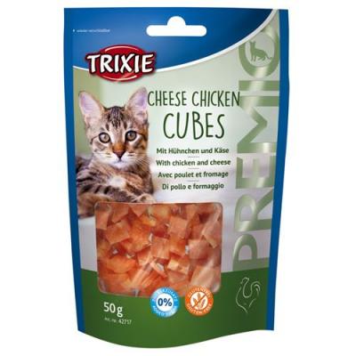 TRIXIE  - Friandise Pour Chats - Premio Cheese Chicken Cubes - 50 G