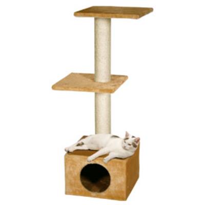 KARLIE  - Smaragd / 34660 - Arbre &agrave; chat - Beige - 35 x 35 x 103 cm