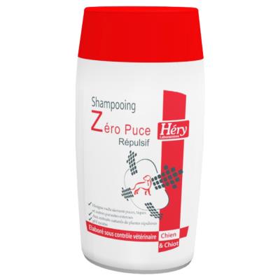 HERY Shampoing R&eacute;pulsif Z&eacute;ro Puce Chien et Chiot -  