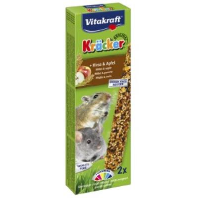  Kr&auml;cker Pomme Millet Souris Et Petits Rongeurs P/2 - Vitakraft
