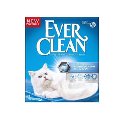 EVER CLEAN  Liti&egrave;re pour chat Extra Strong Clumping, sans parfum 10 l