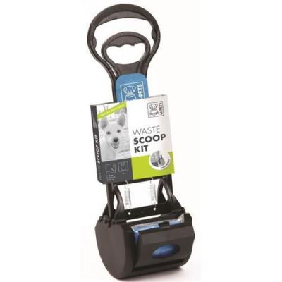 M PETS M-PETS Waste Scoop Kit Black&Blue + 10 Bags pour Chien