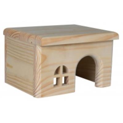 MON ANIMALERIE Trixie Hamsters Wooden House 40x20x23 Cm Marron