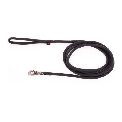 Martin Sellier - Laisse Et Longe En Nylon Rond 3 M Noire - Noir