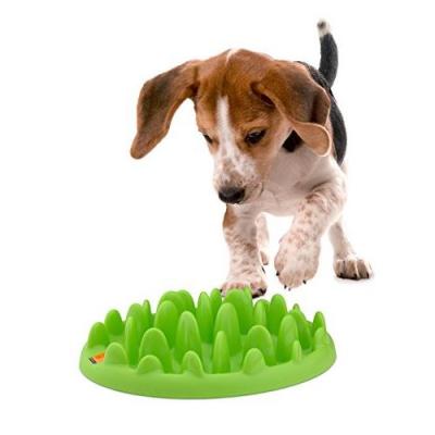 FLAMINGO Gamelle Northmate plateau anti glouton pour chien 29x22,5x7,5 cm Vert