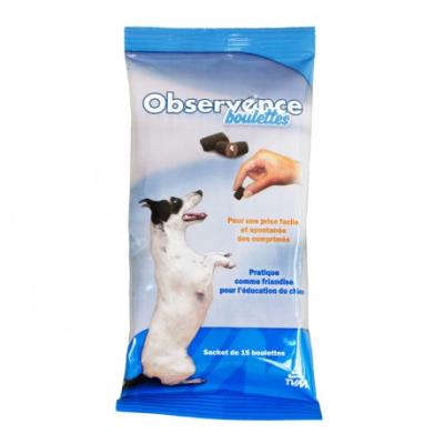 OBSERVENCE  Chien boulettes Sachet de 15 boulettes TVM